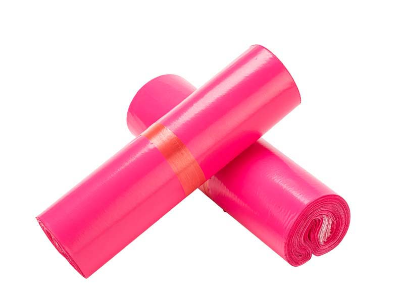 上甘岭玫红色快递袋-02